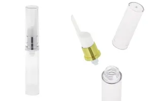 Airless 10ml Flasche für transparentes Serum mit Deckel-1