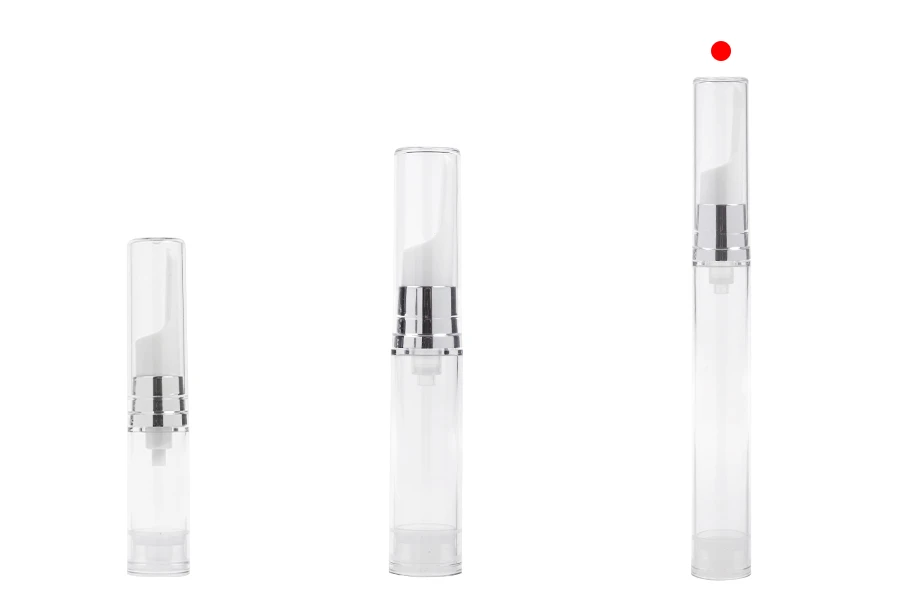 Μπουκαλάκι Airless 15 ml για serum διάφανο με καπάκι