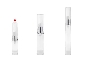 Airless 5ml Flasche für transparentes Serum mit Deckel-7