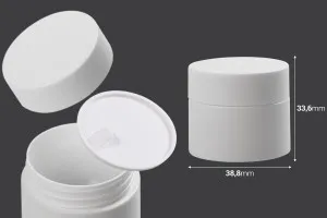 Dose 15ml Plastikdoppel mit innerem Dichtungsdeckel und Plastikdose-2