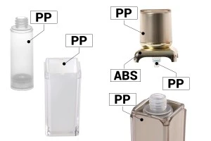 Bottilietta di lusso in acrilico airless da 30 ml con pompetta per creme e tappo.-7