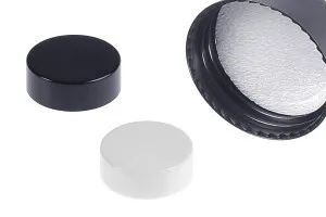 Coperchio in plastica con guarnizione interna per vasetti da 5 e 10 ml-1
