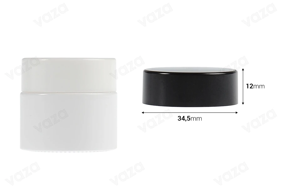 Plastic lid with inner seal for 5 and 10 ml jars-image_dimensions