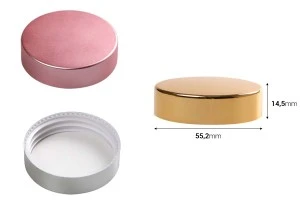 Kunststoffdeckel mit Aluminium-Beschichtung und Innendichtung-2