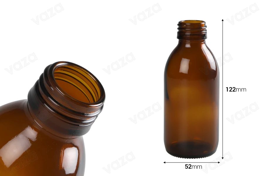 Φιαλίδιο αιθέριων ελαίων 150 ml (PP28) καραμελέ-εικόνα_διαστάσεις