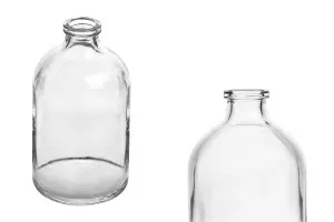 Bouteille en verre « de style pharmaceutique » de 100 ml-1