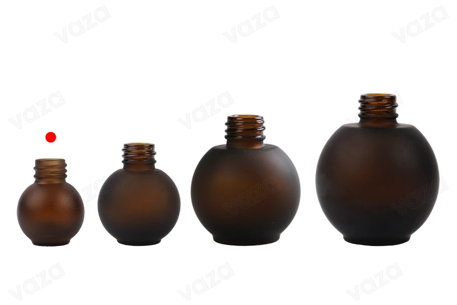 10ml frosted amber spherical glass bottle-image_group