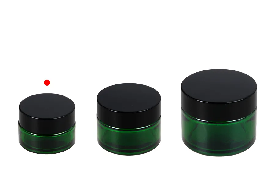 20ml green glass jar with sealing disc and EPE liner inserted in the cap 20ml green glass jar with sealing disc and EPE liner inserted in the cap