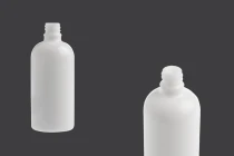 Γυάλινο μπουκαλάκι για αιθέρια έλαια 100 ml λευκό με στόμιο PP18 Γυάλινο μπουκαλάκι για αιθέρια έλαια 100 ml λευκό με στόμιο PP18