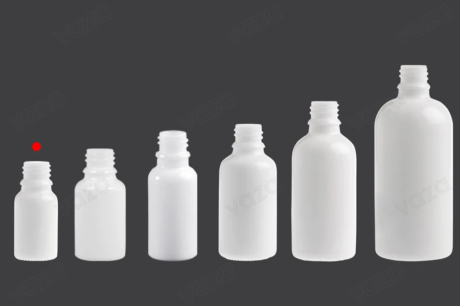 Γυάλινο μπουκαλάκι για αιθέρια έλαια 10 ml λευκό με στόμιο PP18 Γυάλινο μπουκαλάκι για αιθέρια έλαια 10 ml λευκό με στόμιο PP18-εικόνα_σύνθεση