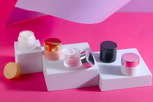 Barattolo di vetro per crema da 10 ml in vari colori - senza coperchio-5