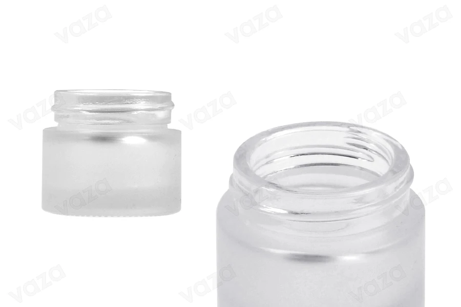 Βαζάκι γυάλινο αμμοβολής για κρέμα 10 ml - χωρίς καπάκι Βαζάκι γυάλινο αμμοβολής για κρέμα 10 ml - χωρίς καπάκι-εικόνα_προϊοντική