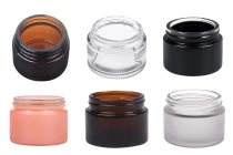 Glas für Cremen 50ml in verschiedenen Farben - ohne Deckel Glas für Cremen 50ml in verschiedenen Farben - ohne Deckel