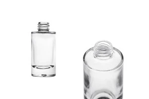 30ml transparente Glasflasche mit 18/415-Auslauf-1