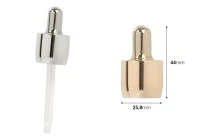 Luxury ring set with teat for 5 to 100 ml droppers Luxury ring set with teat for 5 to 100 ml droppers