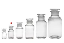 Μπουκάλι φαρμακείου 60 ml διάφανο με γυάλινο καπάκι Μπουκάλι φαρμακείου 60 ml διάφανο με γυάλινο καπάκι