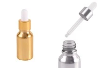 Flacone in vetro da 15 ml con contagocce per prodotti cosmetici Flacone in vetro da 15 ml con contagocce per prodotti cosmetici