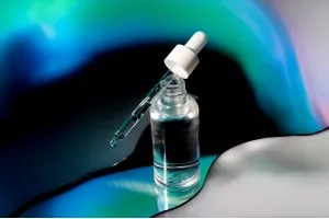 Anneau en plastique pour compte-gouttes de 5 à 100 ml en MAT blanc-3