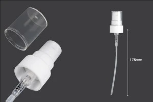 Bouchon de flacon pulvérisateur en plastique avec fermeture de sécurité à sertir 20 mm-2
