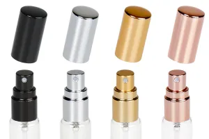 Glass bottle 10 ml transparent with spray and aluminum cap for perfumes - 6 pcs-7