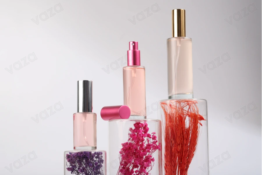Flacon de parfum 30ml verre rond (18/415) - (commande minimum : 1 boîte) Flacon de parfum 30ml verre rond (18/415) - (commande minimum : 1 boîte)-photo_groupe