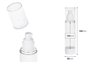 100ml Airless-Acrylflasche für Creme-2