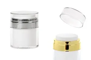 50ml airless acrylic jar with transparent lid-1