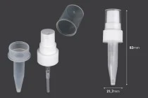 Flacon testeur avec spray 2 ml en plastique - 50 pcs Flacon testeur avec spray 2 ml en plastique - 50 pcs