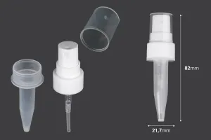Flacon testeur avec spray 2 ml en plastique - 50 pcs-2
