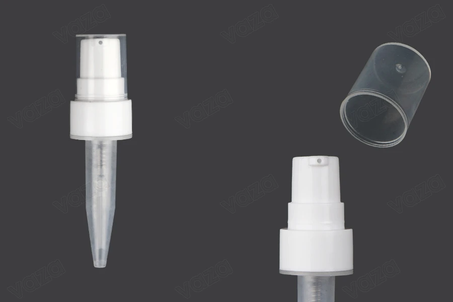 Prüfflasche mit Cremepumpe 2 ml Kunststoff - 50 Stk-produktbild