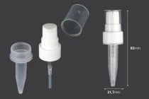 Flacone tester con pompetta per crema 2 ml in plastica - 50 pz Flacone tester con pompetta per crema 2 ml in plastica - 50 pz