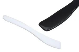 Spachtel 62,6 mm Kunststoff (PP) in Schwarz oder Weiß für Creme - 50 Stk
