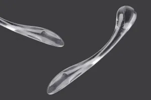 Plastikspachtel für Cremes (PS) 70 mm transparent - 50 Stk