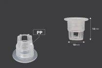 Flow controller - drainer for serum bottles 1020-70-0 - 50 pcs Flow controller - drainer for serum bottles 1020-70-0 - 50 pcs