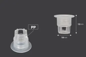 Contrôleur de débit - égouttoir pour flacons de sérum 1020-70-0 - 50 pcs-2