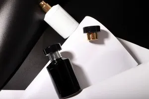 Set spray avec bouchon luxe transparent pour flacons de parfum avec fermeture de sécurité à sertir 15 mm-3