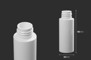 Flacon de 50 ml PET de couleur blanche (PP24)-2