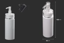 Μπουκάλι 120 ml PET με αντλία κρέμας (PP24) και καπάκι Μπουκάλι 120 ml PET με αντλία κρέμας (PP24) και καπάκι