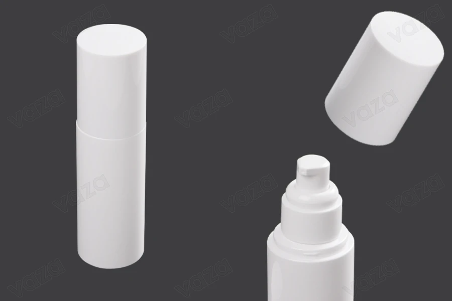 Μπουκάλι 100 ml πλαστικό με αντλία κρέμας (PP20) και καπάκι-εικόνα_προϊοντική