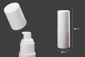 30 ml Plastikflasche mit Sahnepumpe (PP20) und Deckel-2