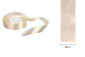 Satin ribbon 25mm in various colors - 22,8 m-2