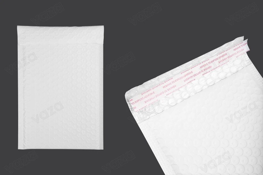 Envelopes with aeroplast 14x23 cm in white matte color - 10 pcs Envelopes with aeroplast 14x23 cm in white matte color - 10 pcs-image_product