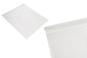 Briefumschläge mit Aeroplastik 24x32 cm in mattweißer Farbe - 10 Stück-1