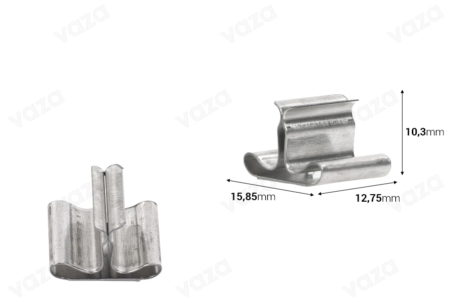 Bases métalliques pour mèches en bois - 25 pcs-photo_dimensions