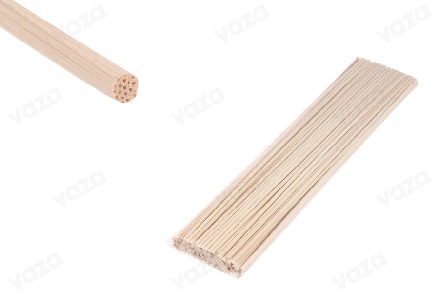 Stäbchen Rattan 3x300 mm für Lufterfrischer - 100 Stk Stäbchen Rattan 3x300 mm für Lufterfrischer - 100 Stk-εικόνα_προϊοντική