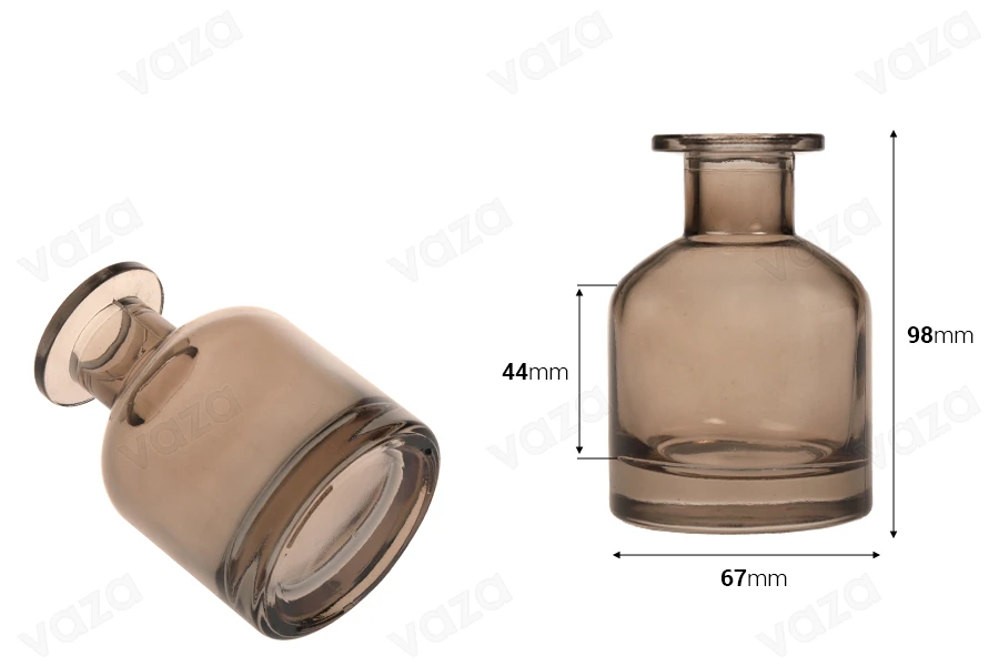 150 ml Diffusorflasche aus Braunglas 150 ml Diffusorflasche aus Braunglas-bildabmessungen
