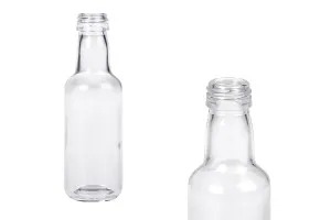 Flacon miniature en verre 50 ml-1