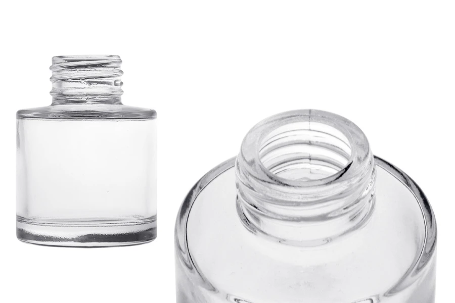 Γυάλινη κυλινδρική φιάλη 50 ml κατάλληλη για αρωματικό χώρου Γυάλινη κυλινδρική φιάλη 50 ml κατάλληλη για αρωματικό χώρου