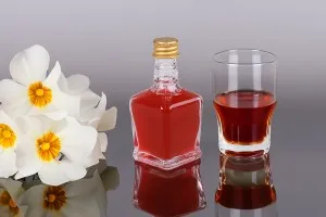 Bouteille en verre 50 ml pour liqueur - 6 pcs-5