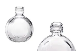 Glasflasche 50 ml (PP24) in runder Form - 6 Stk-1
